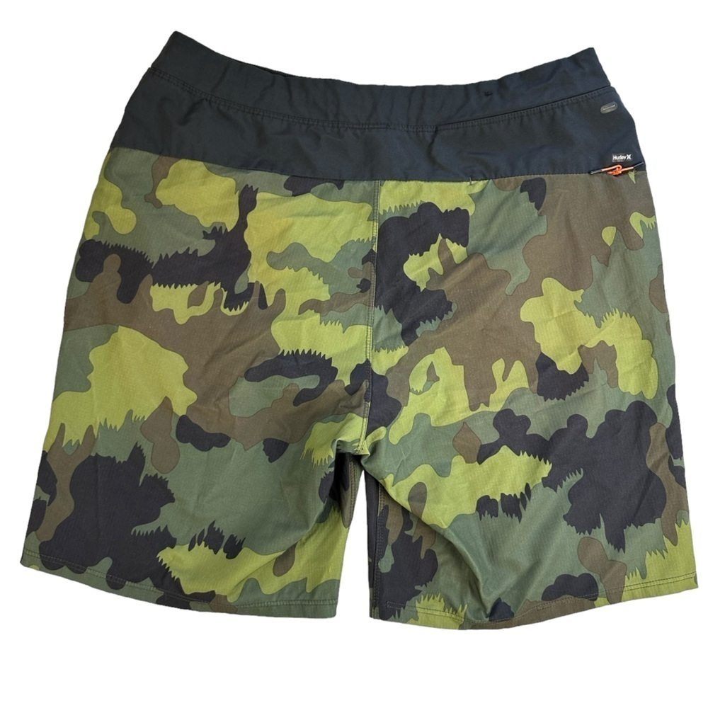 Hurley Alpha Trainer Plus Threat Training Boardwalk Shorts in Camouflage Size S - Picture 3 of 9